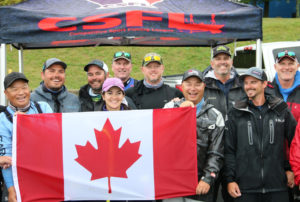 Members of Team Canada for the 2019 Pan Am Bass Championship