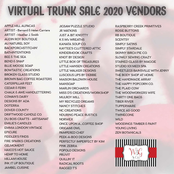 Trunk Sale vendors