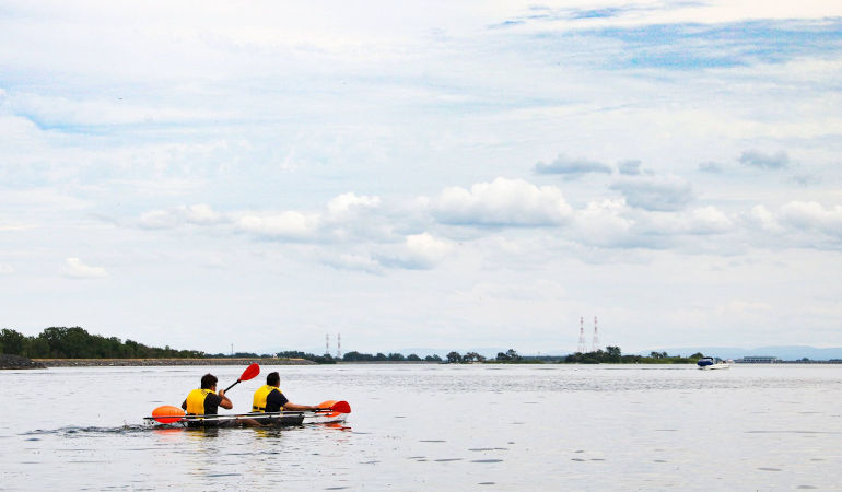 Location de kayaks au parc Guindon