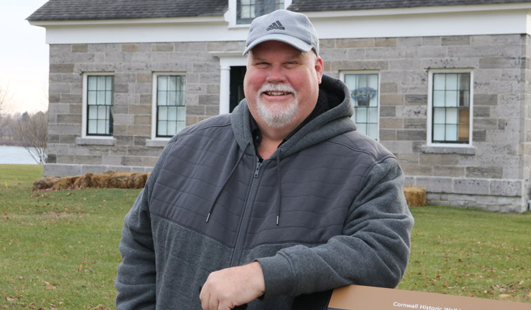 Jean-Yves Lemoine of Cornwall Community Museum