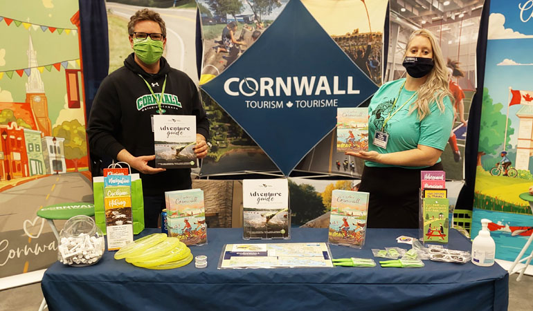 Kevin Lajoie and Amy Malyon, Cornwall Tourism
