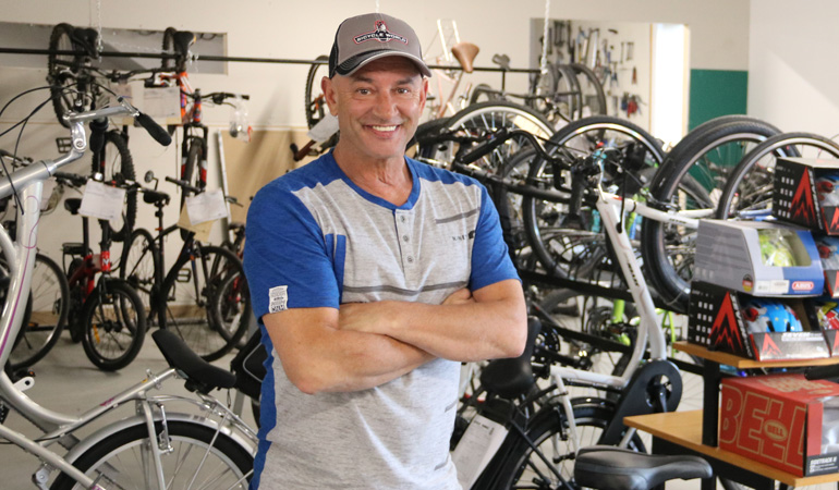 Russell's 2024 bike shop