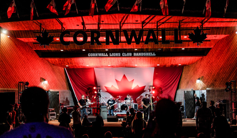 Lamoureux Park bandshell