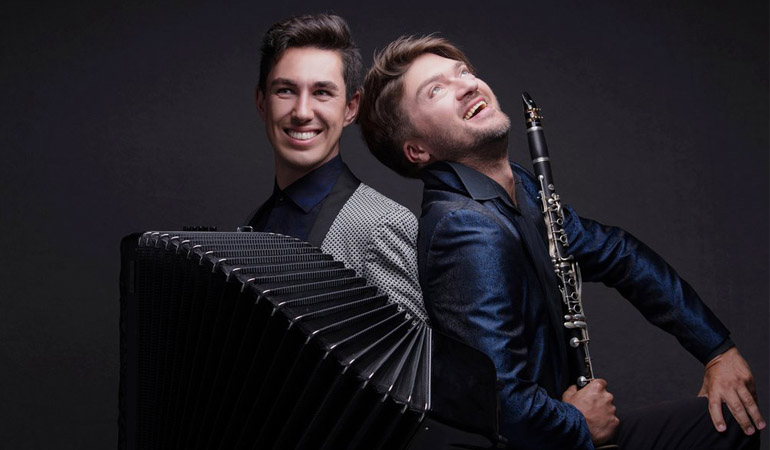 Michael Bridge & Kornel Wolak (accordion and clarinet) present Scandalous Romantics