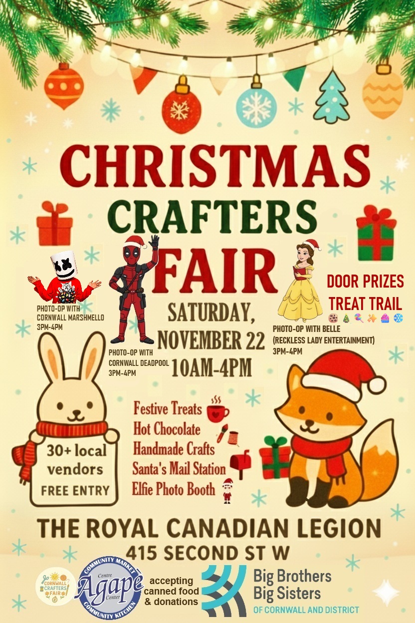 christmas crafters fair poster